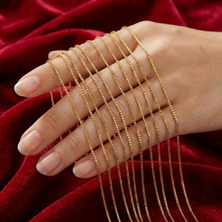 | SEMI JOIA | Colar Corrente Veneziana Feminina p/ Pingentes Cordão Banhado Ouro 18k Anti Alérgico em Oferta na Shopee