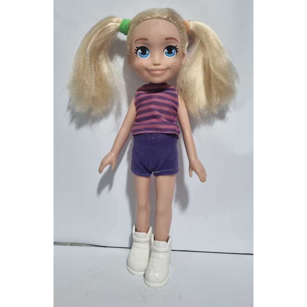 Boneca Polly Pocket Grande Aventura Camping 35Cm- Pupee - usado