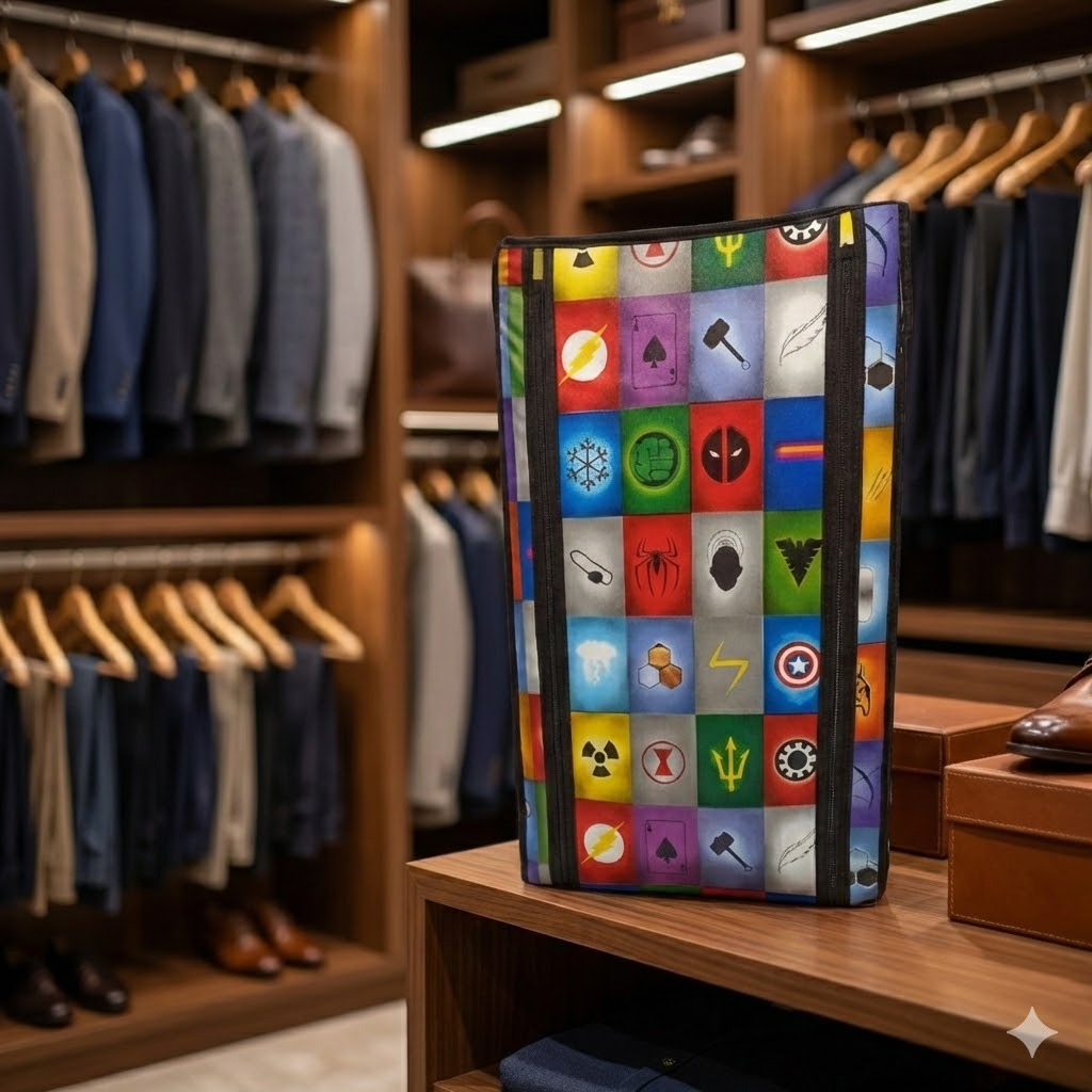 Sapateira Infantil Organizador Zíper Madeira Herois em Oferta na Shopee