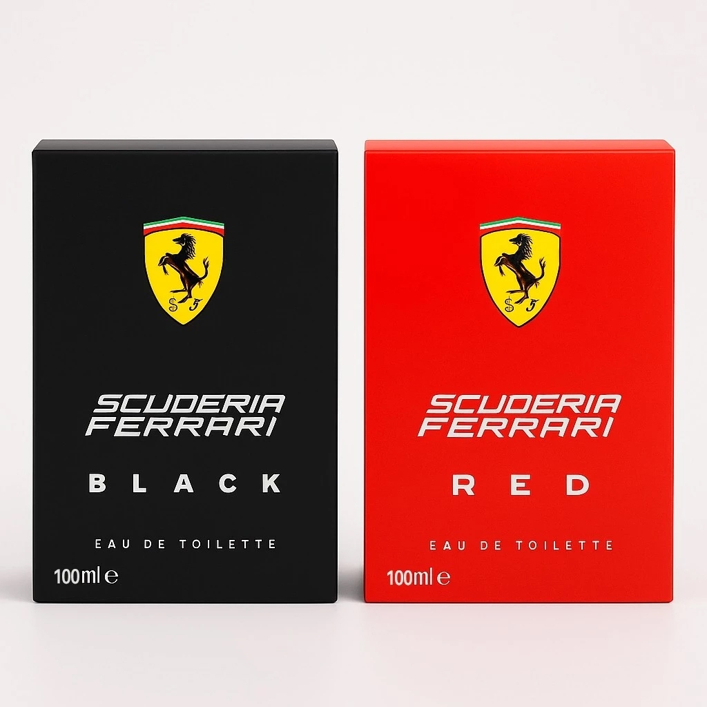 Kit De 1 Até 2 Perfume Ferrari Black e Red Masculino 100ml EDT Importado Longa Duração, Elegante em Oferta na Shopee
