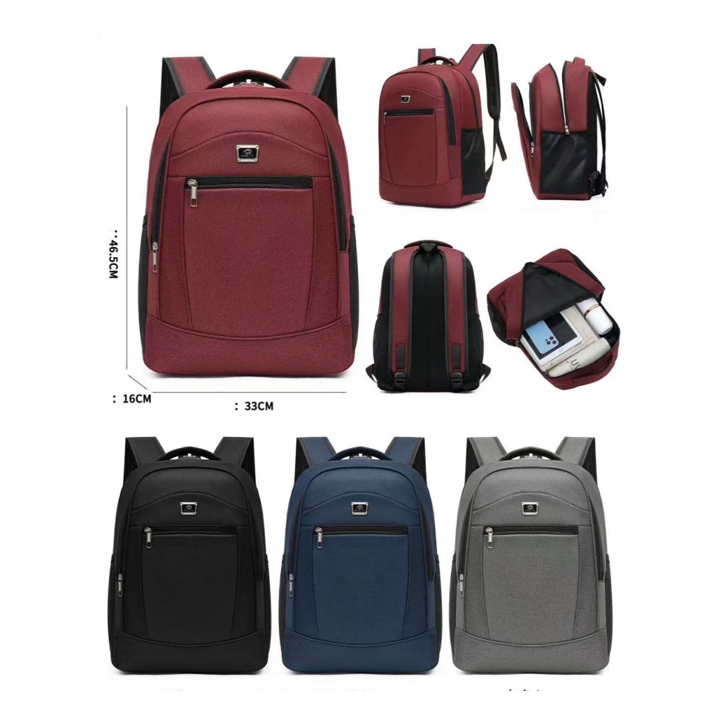 Mochila Unissex Notebook Resistente Água para Viagem ou Escola Compartimento interno acolchoado para Notebook  RC-888 em Oferta na Shopee