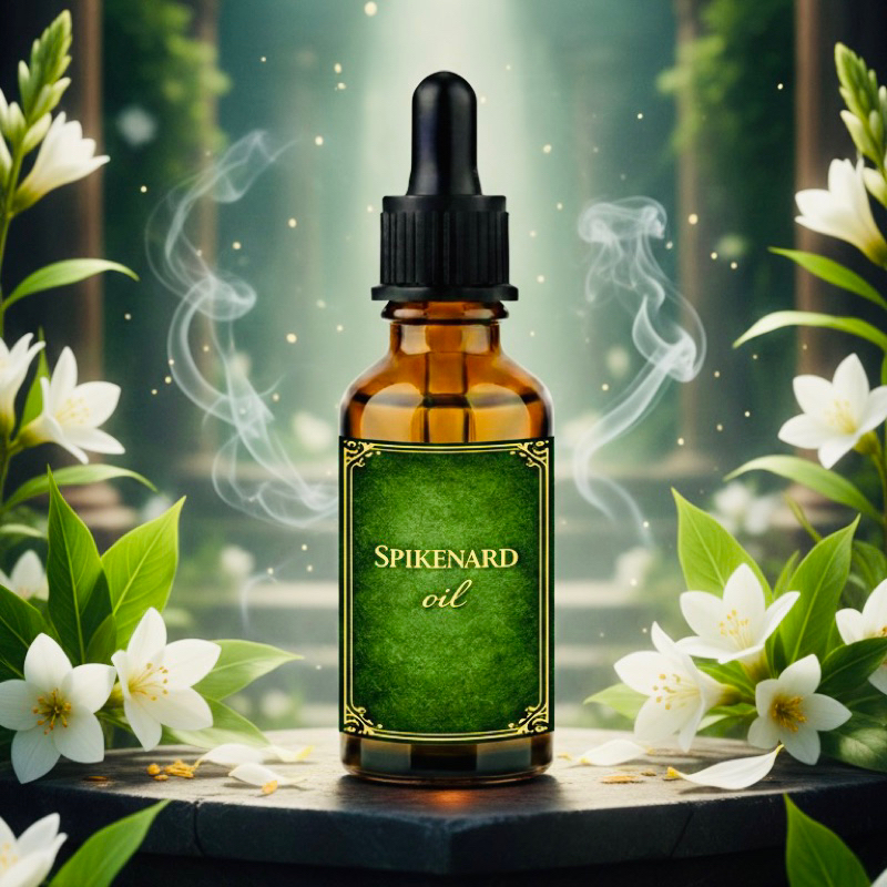 Óleo de Unção Consagrado Nardo 20ml – HOODOO – Produto Conjurado