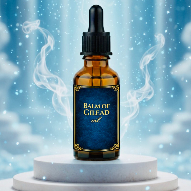 Óleo de Unção Consagrado Bálsamo de Gileade 20ml – HOODOO – Produto Conjurado