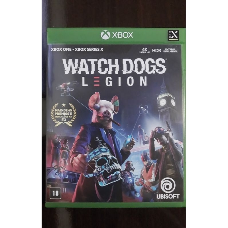 watch dogs legion mídia física xbox one/xbox series x