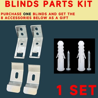 Gold Star Kit de acessórios para persianas verticais Parafusos de expansão (8 unidades gratuitas por kit de persiana) em Oferta na Shopee