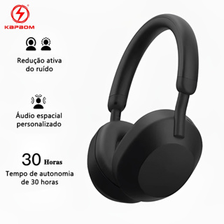 Fones de Ouvido Headset KA-994 B, Fones de Ouvido Sem Fio Bluetooth, Autonomia de 30 Horas em Oferta na Shopee