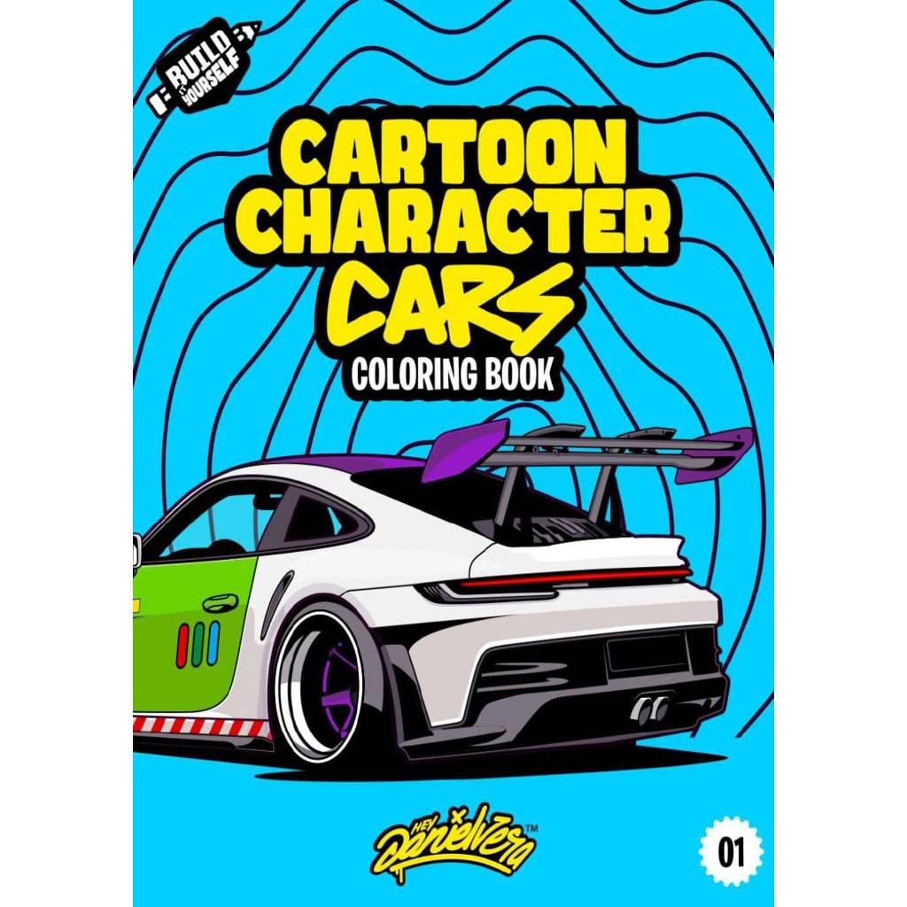 Cartoon Character Cars 2 - 40 Desenhos para colorir FOLHAS SOLTAS + Acetato NÃO VAI ENCADERNADO