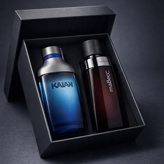 Perfumes Masculinos Mbec + Kayak Alta Fixação Presente Completo Linha Premium Amadeirado Frescor em Oferta na Shopee
