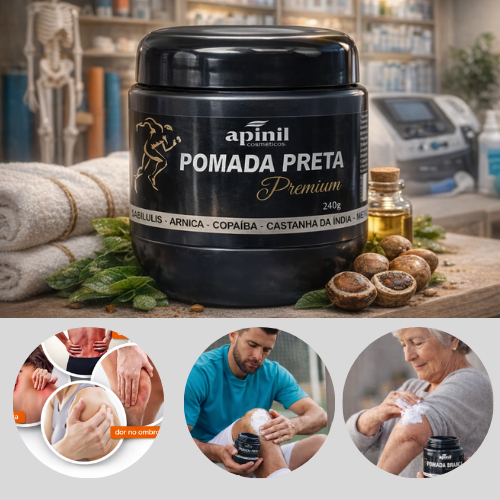 Pomada para Massagem Musculares Alivia a dor Pomada Eucalipto, Arnica, Mentol, Copaiba