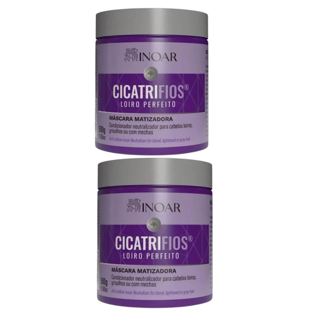 INOAR 2 Mascara Cicatrifios - Loiro Perfeito 500g