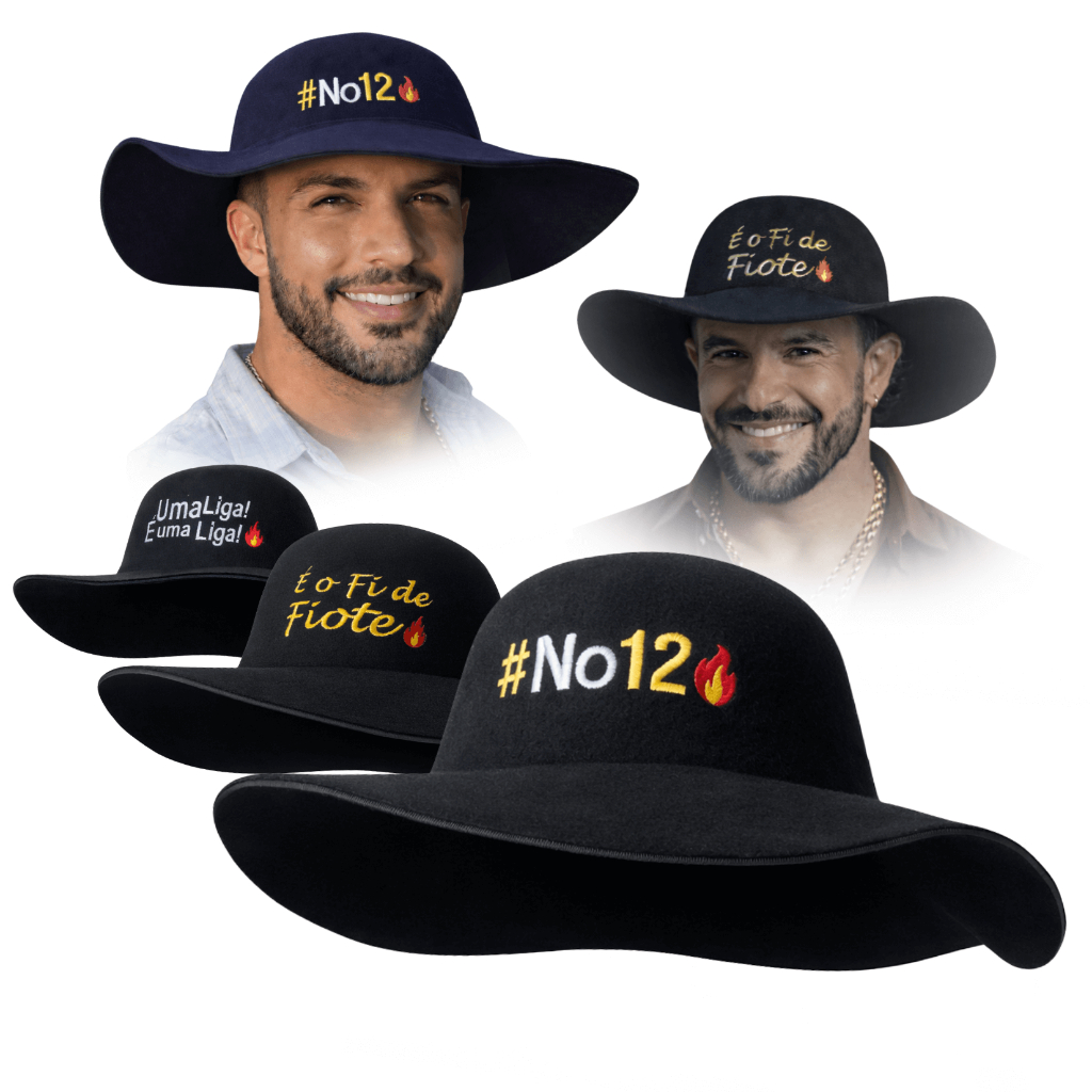 Chapéu Natanzinho Lima Bordado - Comprar com Melhor Preço em Bonés, Chapéus e Toucas