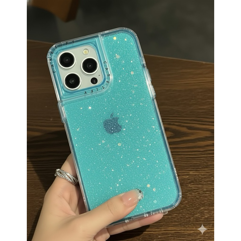 Capa Case 3 Em 1 Anti Impacto Colorida Com Glitter Linha Xiaom Redmi, Note