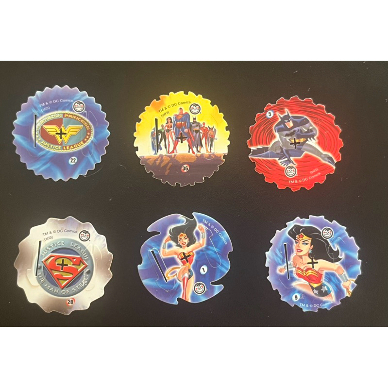 tazos liga da justiça elma chips- valor unitário