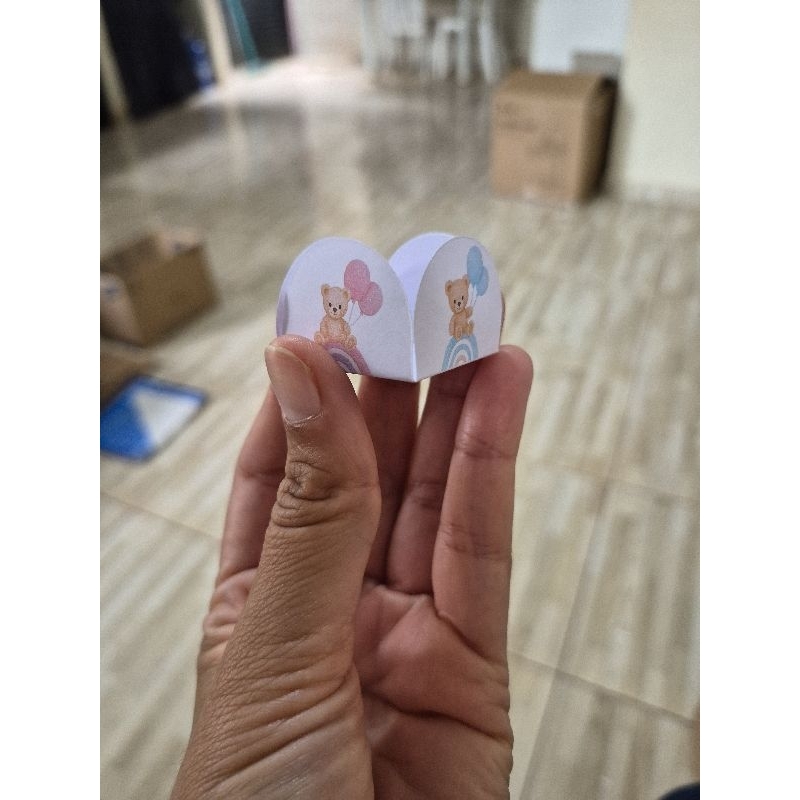 ENVIO IMEDIATO - Kit Forminhas Chá Revelação - Decoração Chá Revelação