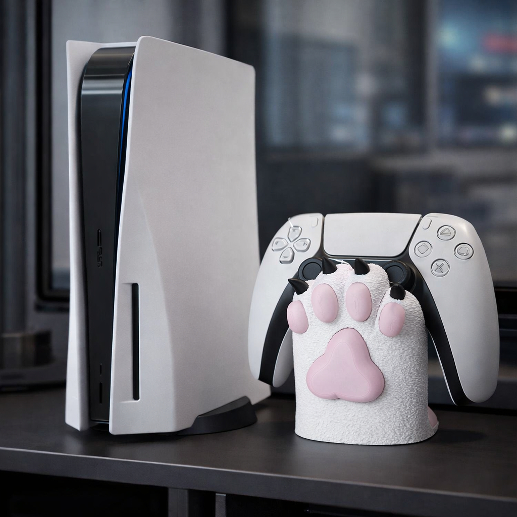 SUPORTE PARA CONTROLE PLAYSTATION 5 PS4 XBOX NINTENDO SWITCH PATA DE GATO