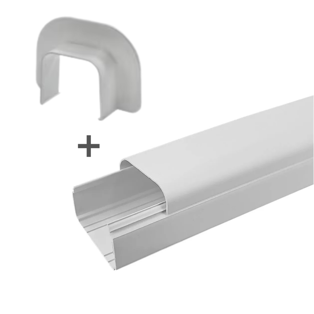 Kit Canaleta CB60/CB80/CB30 + Passagem De Parede Para Ar condicionado split