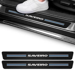Kit Soleira Saveiro Adesivo Proteção Vinil Carro G5 G6 G7 G8 Pickup Protetor Porta 2 Portas
