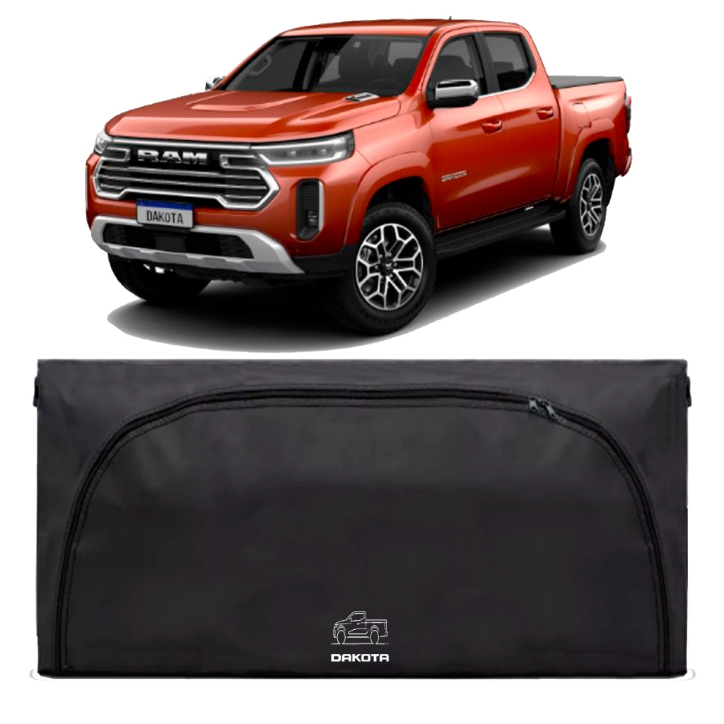 Bolsa Caçamba Nova Ram Dakota 525 Lts Reforçada Premium Instala Fácil Sem Furar Caçamba
