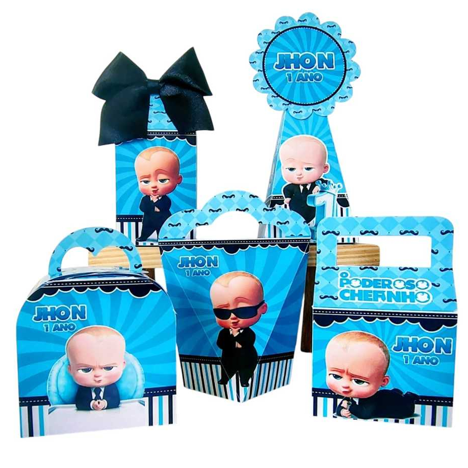 KIT CAIXINHAS PERSONALIZADA-TEMA PODEROSO CHEFINHO -PEGUE E MONTE- LEMBRANCINHA FESTA INFANTIL
