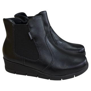 Bota Feminina Anabela Baixo Esporão 33 Ao 42 Usaflex 0520 em Oferta na Shopee
