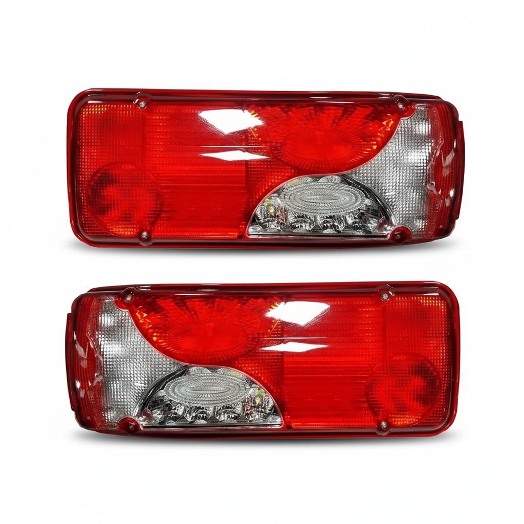 Lanterna Traseira Botinha Compatível Scania Série S4 S5 MAN TGX Sprinter Led Bivolt em Oferta na Shopee