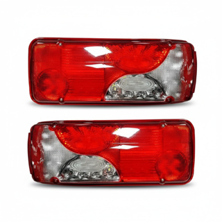 Lanterna Traseira Botinha Compatível Scania Série S4 S5 MAN TGX Sprinter Led Bivolt em Oferta na Shopee