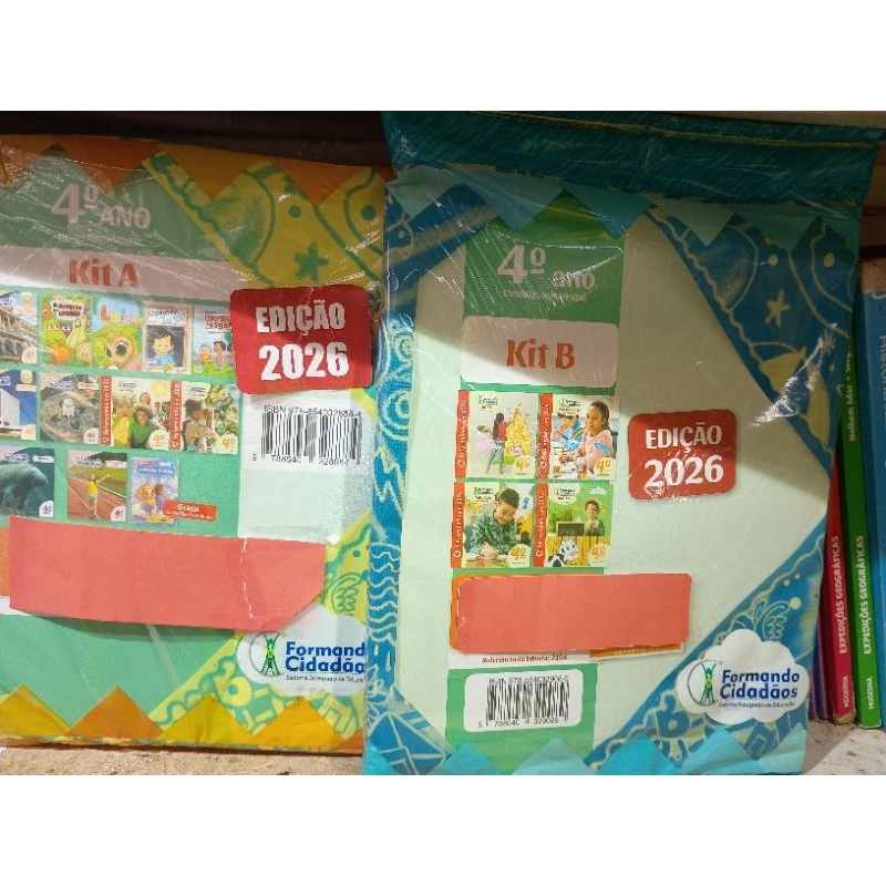 formando cidadãos kit A,B 4° ano edição 2026.