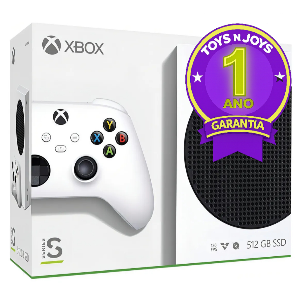Console Microsoft Xbox Series S 512GB SSD branco