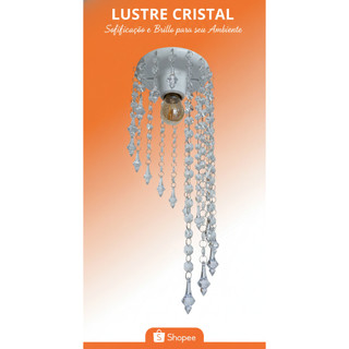 Plafon Lustre Casa - Sala - Quarto - Max Brilho