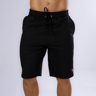 Bermuda Short Masculina Moletom Casual e Esportiva Academia Básica Bermuda Tradicional Masculina