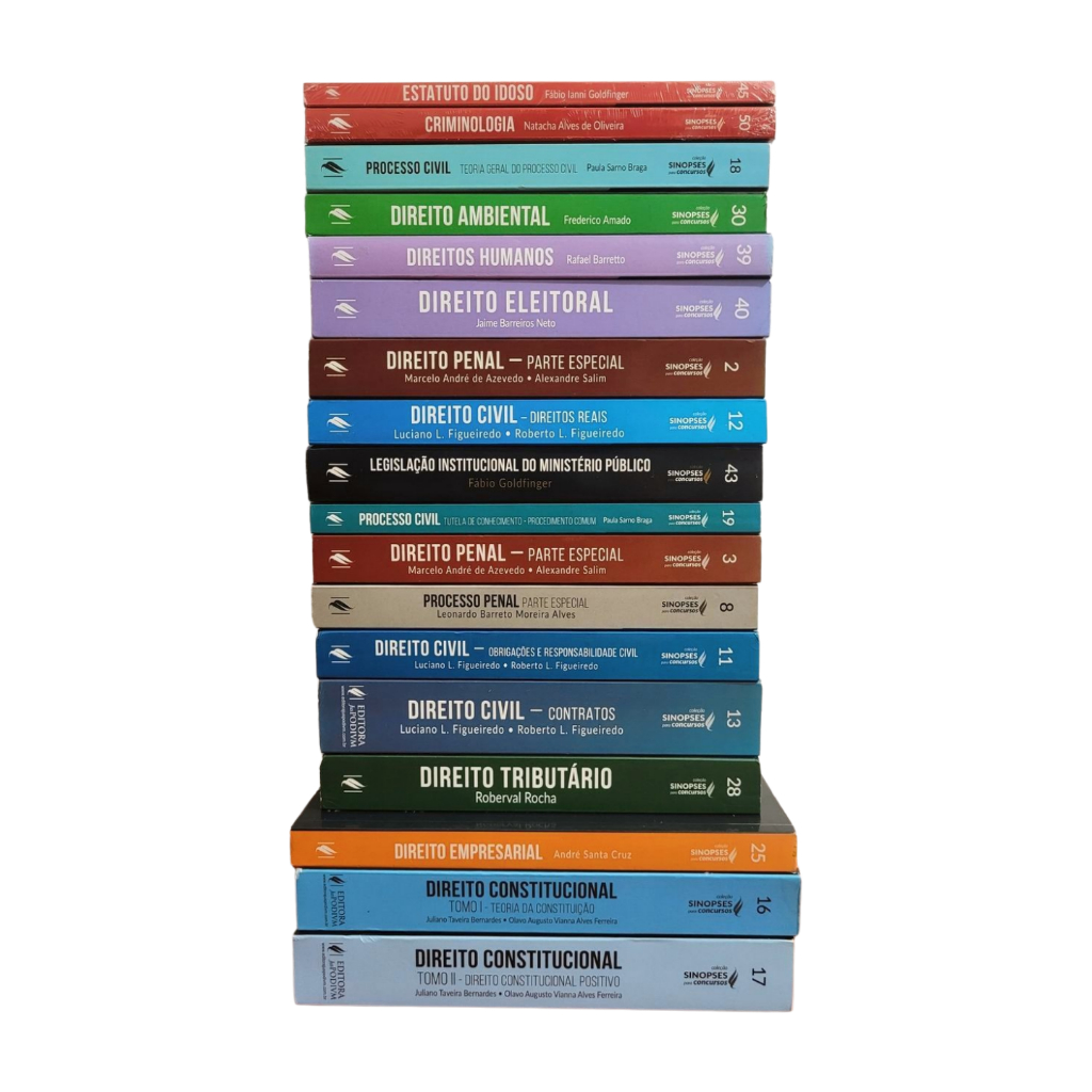 Imagem Livro Sinopses Jurídicas 2018 Direito Constitucional, Penal, Civil, Tributário | Escolha o Volume