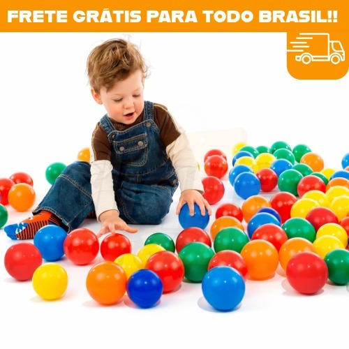 Bolinhas para Piscina Infantil Coloridas Qualidade Premium BB Bolinhas Pronta Entrega Envio Imediato