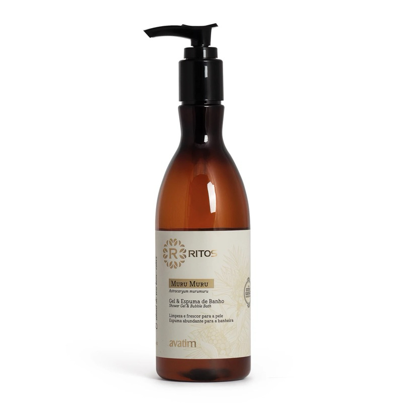 Gel de Banho e Sabonete Liquido Muru Muru 300g Ritos- Avatim em Oferta na Shopee