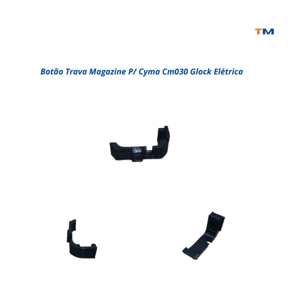 Botão Trava Magazine P/ Cyma Cm030 Glock Elétrica . Reposição.
