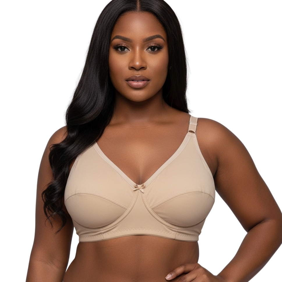 Sutiã Feminino Plus Size Sem Bojo Reforçado Alta Compressão Com Aro Confort | Green Look em Oferta na Shopee