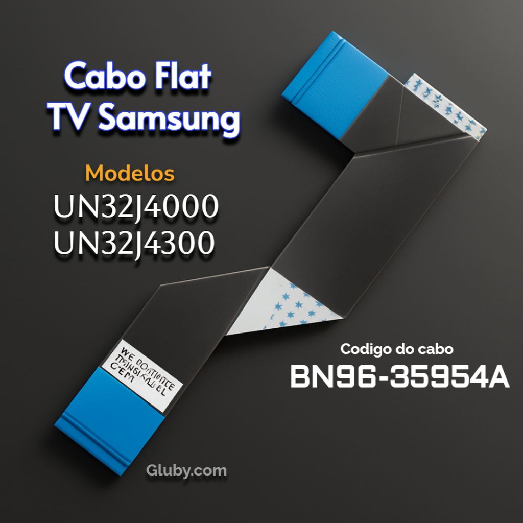 CABO FLAT TV SAMSUNG MODELO UN32J4000 UN32J4300 CODIGO BN96-35954E /A