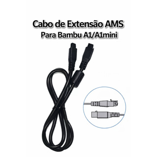 Cabo Extensor AMS Lite para Impressoras 3D Bambu Lab A1 e A1 Mini em Oferta na Shopee