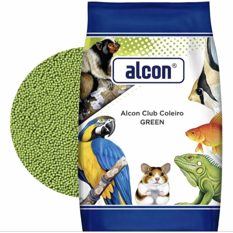 ALCON CLUB GREEN - COLEIRO, CANÁRIO E TIZIL - A GRANEL (FRACIONADO) - 100% ORIGINAL