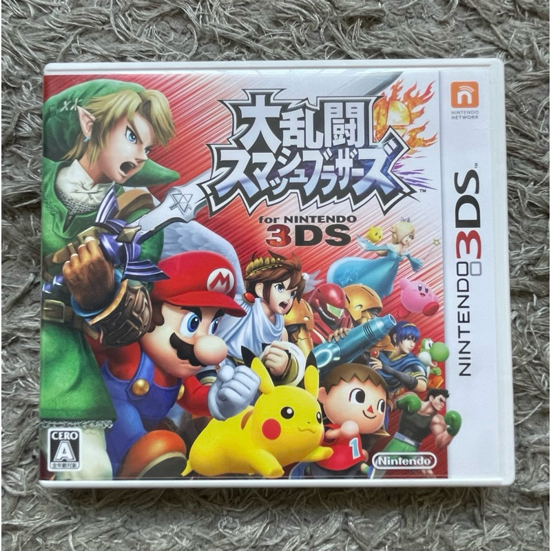 SUPER SMASH BROS 3DS - NINTENDO DS - JOGO ORIGINAL