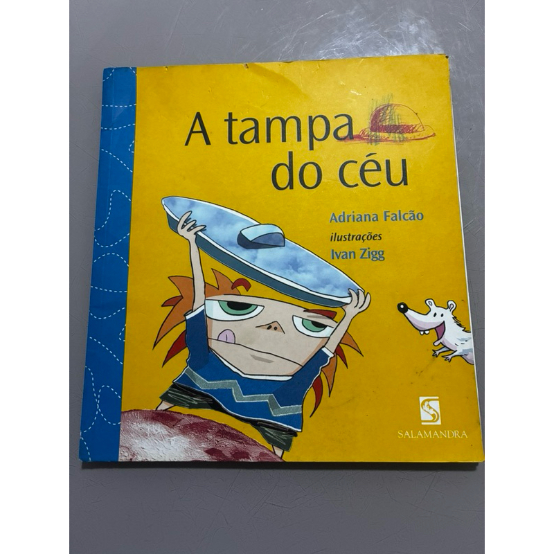 livro a tampa do céu - Adriana falcão