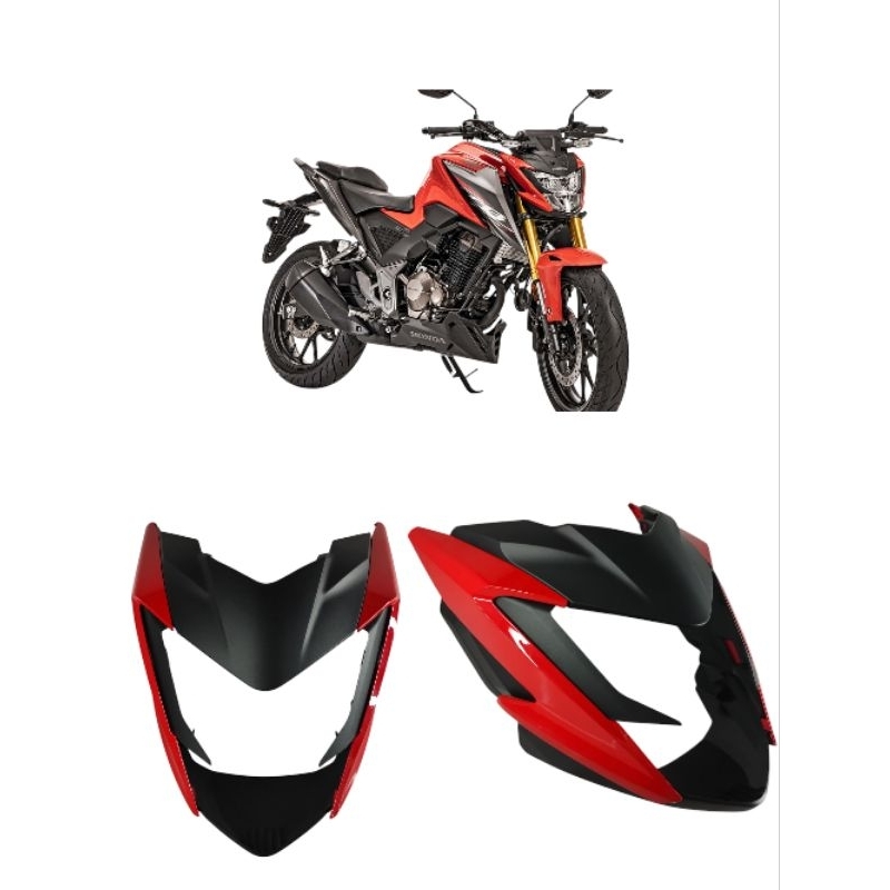 Carenagem Frontal + Par Bananinhas Honda CB Twister 300F Nova Importada.