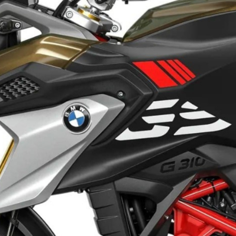 Par Adesivo Moto Lateral "GS" BMW G 310 GS 2023 2024