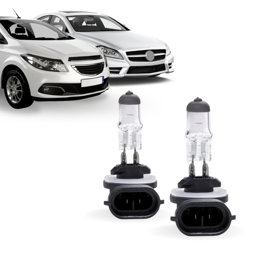 Par de Lâmpada Automotiva Halógna H27 3200K 12V 27W Tiger Auto