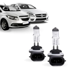 Par de Lâmpada Automotiva Halógna H27 3200K 12V 27W Tiger Auto