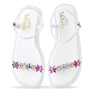 Papete feminina Tiras Pedraria Strass Sola Confort em Oferta na Shopee