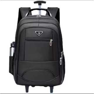 Mochila Impermeável para Notebook unissex com cabo de aço reforçada com carinho e rodinha de silicone em Oferta na Shopee