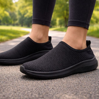 Tênis Meia Feminino Calce Fácil Sem Cadarço Esportivo Sneaker Slip On Casual Confortável Academia Dia a Dia em Oferta na Shopee