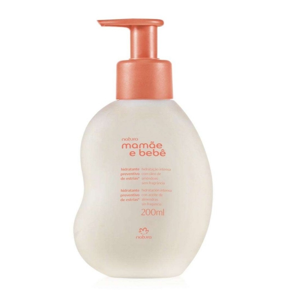 Mamãe e Bebê, Hidratante Preventivo De Estrias para Gestante, 200ml