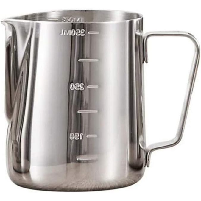 Jarra Barista Cremeira Leiteira 350ml de Aço Inox Café Leite Barista