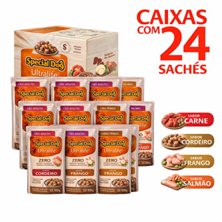 Kit Sache Special Dog  24UNIDADES de 100gr Varios Sabores em Oferta na Shopee